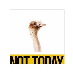 Ostrich T-shirtnope Not Today Ostrich 47 T-shirt Square Satin Scarf (30  X 30 ) by EnriqueJohnson