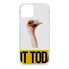 Ostrich T-shirtnope Not Today Ostrich 47 T-shirt Iphone 14 Tpu Uv Print Case by EnriqueJohnson