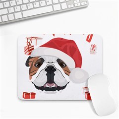 English Bulldog T- Shirt English Bulldog Merry Christmas T- Shirt (2) Small Mousepad by ZUXUMI