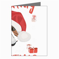 English Bulldog T- Shirt English Bulldog Merry Christmas T- Shirt (2) Greeting Cards (pkg Of 8)