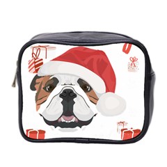 English Bulldog T- Shirt English Bulldog Merry Christmas T- Shirt (2) Mini Toiletries Bag (two Sides) by ZUXUMI