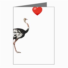 Ostrich T-shirtsteal Your Heart Ostrich 05 T-shirt Greeting Cards (pkg Of 8) by EnriqueJohnson