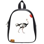 Ostrich T-shirtsteal Your Heart Ostrich 05 T-shirt School Bag (Small) Front