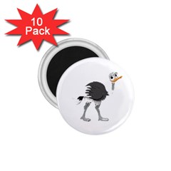 Ostrich T-shirtsteal Your Heart Ostrich 09 T-shirt 1 75  Magnets (10 Pack)  by EnriqueJohnson