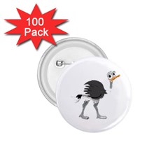 Ostrich T-shirtsteal Your Heart Ostrich 09 T-shirt 1 75  Buttons (100 Pack)  by EnriqueJohnson