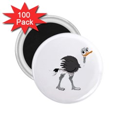 Ostrich T-shirtsteal Your Heart Ostrich 09 T-shirt 2 25  Magnets (100 Pack)  by EnriqueJohnson