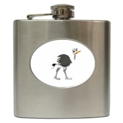 Ostrich T-shirtsteal Your Heart Ostrich 09 T-shirt Hip Flask (6 Oz) by EnriqueJohnson