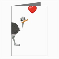 Ostrich T-shirtsteal Your Heart Ostrich 09 T-shirt Greeting Cards (pkg Of 8) by EnriqueJohnson