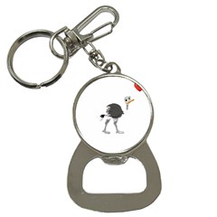 Ostrich T-shirtsteal Your Heart Ostrich 09 T-shirt Bottle Opener Key Chain by EnriqueJohnson