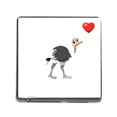 Ostrich T-shirtsteal Your Heart Ostrich 09 T-shirt Memory Card Reader (square 5 Slot) by EnriqueJohnson