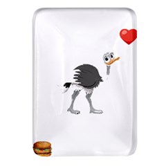 Ostrich T-shirtsteal Your Heart Ostrich 09 T-shirt Rectangular Glass Fridge Magnet (4 Pack) by EnriqueJohnson