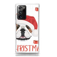 English Bulldog T- Shirt English Bulldog Merry Christmas T- Shirt (4) Samsung Galaxy Note 20 Ultra Tpu Uv Case by ZUXUMI