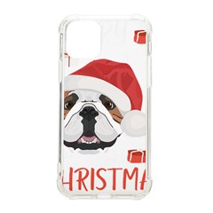 English Bulldog T- Shirt English Bulldog Merry Christmas T- Shirt (4) Iphone 11 Pro 5 8 Inch Tpu Uv Print Case by ZUXUMI