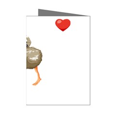 Ostrich T-shirtsteal Your Heart Ostrich 36 T-shirt Mini Greeting Cards (pkg Of 8) by EnriqueJohnson