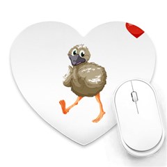 Ostrich T-shirtsteal Your Heart Ostrich 36 T-shirt Heart Mousepad by EnriqueJohnson