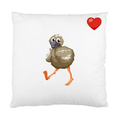 Ostrich T-shirtsteal Your Heart Ostrich 36 T-shirt Standard Cushion Case (one Side) by EnriqueJohnson