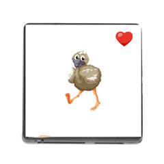 Ostrich T-shirtsteal Your Heart Ostrich 36 T-shirt Memory Card Reader (square 5 Slot) by EnriqueJohnson