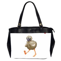 Ostrich T-shirtsteal Your Heart Ostrich 36 T-shirt Oversize Office Handbag (2 Sides) by EnriqueJohnson