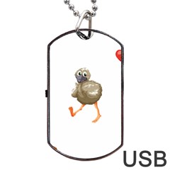 Ostrich T-shirtsteal Your Heart Ostrich 36 T-shirt Dog Tag Usb Flash (two Sides) by EnriqueJohnson