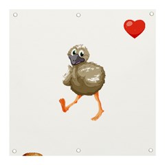 Ostrich T-shirtsteal Your Heart Ostrich 36 T-shirt Banner And Sign 3  X 3  by EnriqueJohnson