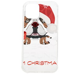 English Bulldog T- Shirt English Bulldog Merry Christmas T- Shirt (8) Iphone 12 Pro Max Tpu Uv Print Case