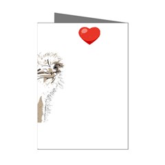 Ostrich T-shirtsteal Your Heart Ostrich 44 T-shirt Mini Greeting Cards (pkg Of 8) by EnriqueJohnson