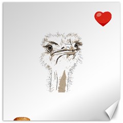 Ostrich T-shirtsteal Your Heart Ostrich 44 T-shirt Canvas 16  X 16  by EnriqueJohnson