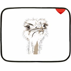 Ostrich T-shirtsteal Your Heart Ostrich 44 T-shirt Two Sides Fleece Blanket (mini) by EnriqueJohnson