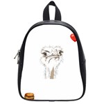 Ostrich T-shirtsteal Your Heart Ostrich 44 T-shirt School Bag (Small) Front