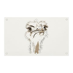 Ostrich T-shirtsteal Your Heart Ostrich 44 T-shirt Banner And Sign 5  X 3  by EnriqueJohnson