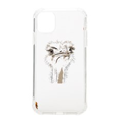 Ostrich T-shirtsteal Your Heart Ostrich 44 T-shirt Iphone 11 Tpu Uv Print Case by EnriqueJohnson