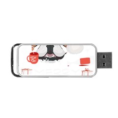 English Bulldog T- Shirt English Bulldog Merry Christmas T- Shirt Portable Usb Flash (two Sides) by ZUXUMI