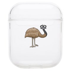 Ostrich T-shirtwhite Look Calm Ostrich 23 T-shirt (1) Airpods 1/2 Case by EnriqueJohnson