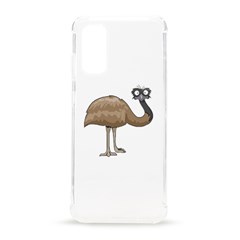 Ostrich T-shirtwhite Look Calm Ostrich 23 T-shirt (1) Samsung Galaxy S20 6 2 Inch Tpu Uv Case by EnriqueJohnson