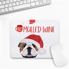 English Bulldog T- Shirt English Bulldog Mulled Wine Christmas T- Shirt Small Mousepad by ZUXUMI