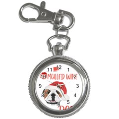 English Bulldog T- Shirt English Bulldog Mulled Wine Christmas T- Shirt Key Chain Watches by ZUXUMI