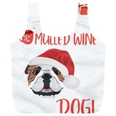 English Bulldog T- Shirt English Bulldog Mulled Wine Christmas T- Shirt Full Print Recycle Bag (xl) by ZUXUMI