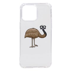 Ostrich T-shirtwhite Look Calm Ostrich 23 T-shirt Iphone 14 Pro Max Tpu Uv Print Case by EnriqueJohnson