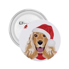 English Cocker Spaniel T- Shirt English Cocker Spaniel Merry Christmas T- Shirt (1) 2 25  Buttons by ZUXUMI