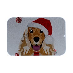 English Cocker Spaniel T- Shirt English Cocker Spaniel Merry Christmas T- Shirt (1) Open Lid Metal Box (silver)   by ZUXUMI