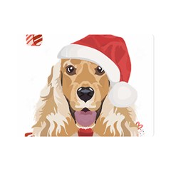 English Cocker Spaniel T- Shirt English Cocker Spaniel Merry Christmas T- Shirt (1) Premium Plush Fleece Blanket (mini) by ZUXUMI