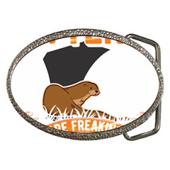 Otter T-shirtbecause Otters Are Freaking Awesome Sea   Otter T-shirt Belt Buckles by EnriqueJohnson