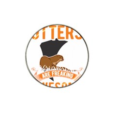 Otter T-shirtbecause Otters Are Freaking Awesome Sea   Otter T-shirt Hat Clip Ball Marker (4 Pack) by EnriqueJohnson