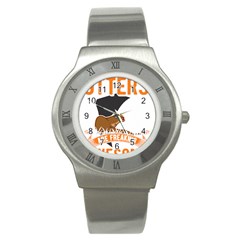 Otter T-shirtbecause Otters Are Freaking Awesome Sea   Otter T-shirt Stainless Steel Watch by EnriqueJohnson