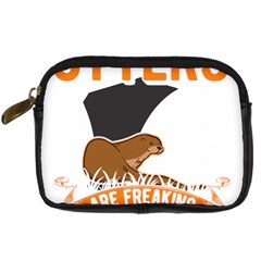 Otter T-shirtbecause Otters Are Freaking Awesome Sea   Otter T-shirt Digital Camera Leather Case by EnriqueJohnson