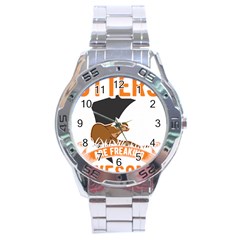 Otter T-shirtbecause Otters Are Freaking Awesome Sea   Otter T-shirt Stainless Steel Analogue Watch by EnriqueJohnson