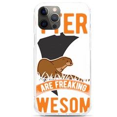 Otter T-shirtbecause Otters Are Freaking Awesome Sea   Otter T-shirt Iphone 12 Pro Max Tpu Uv Print Case by EnriqueJohnson