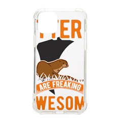 Otter T-shirtbecause Otters Are Freaking Awesome Sea   Otter T-shirt Iphone 11 Pro 5 8 Inch Tpu Uv Print Case by EnriqueJohnson