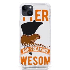 Otter T-shirtbecause Otters Are Freaking Awesome Sea   Otter T-shirt Iphone 14 Plus Tpu Uv Print Case by EnriqueJohnson