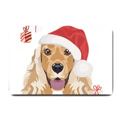 English Cocker Spaniel T- Shirt English Cocker Spaniel Merry Christmas T- Shirt (2) Small Doormat by ZUXUMI